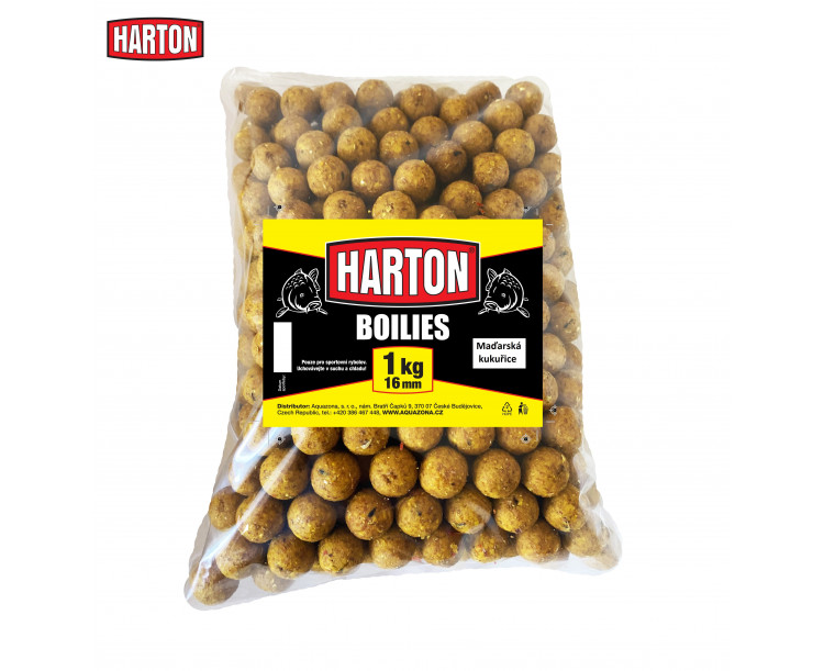 Harton Boillies 16mm / 1kg Maďarská kukuřice