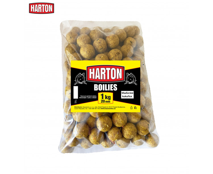 Harton Boillies 20mm / 1kg Maďarská kukuřice