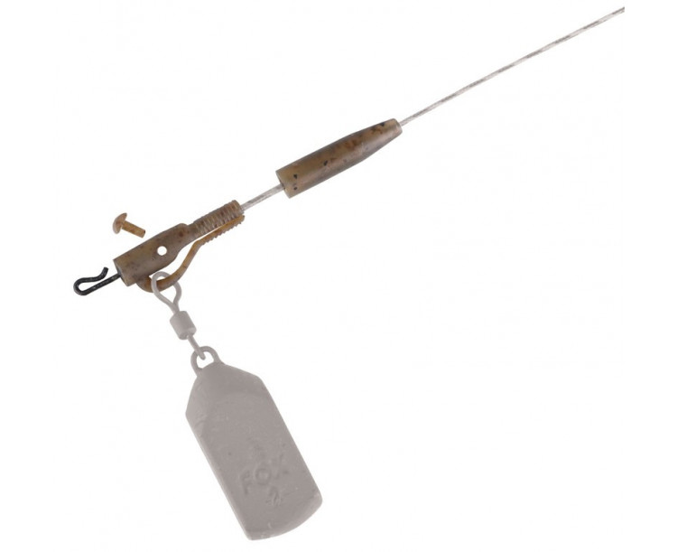 Fox Edges Camo Power Grip Lead Clip Kit Size 7