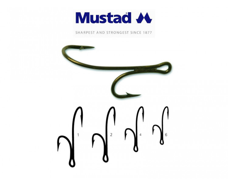 Mustad háček Ryder Double vel.2 10ks