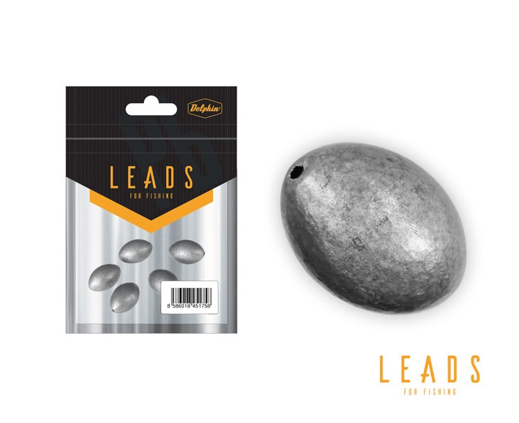 Delphin Olovo Leads Oliva S Otvorem 5 ks 5 g