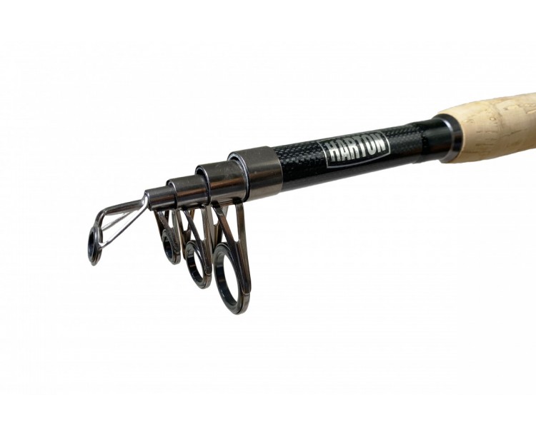 Akční set: 2x Prut Harton Rapid Carbon 3,0m 50-100g + 2x naviják Harton Caliber 60 + pouzdro Sellior 90cm