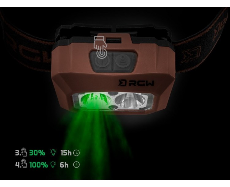 Delphin Nabíjecí Čelovka RGW PRO