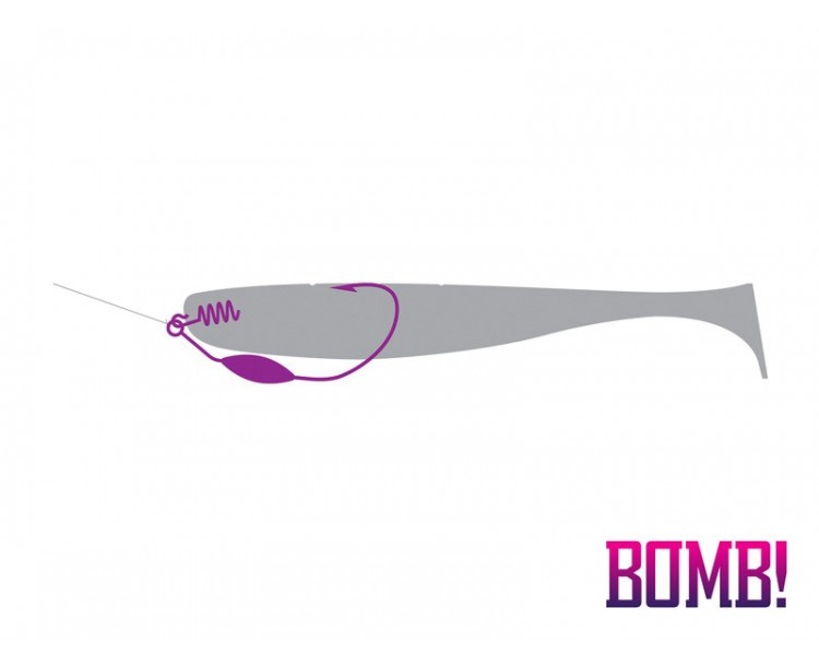 Delphin Háček Bomb HeavyShank 5ks 3g 2/0