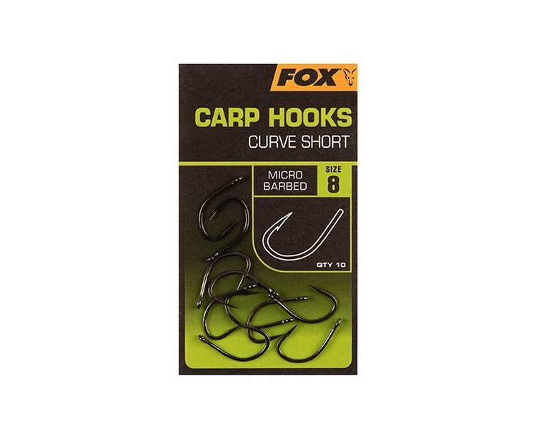 Fox Háčky Curve Shank Short 10 ks vel. 2