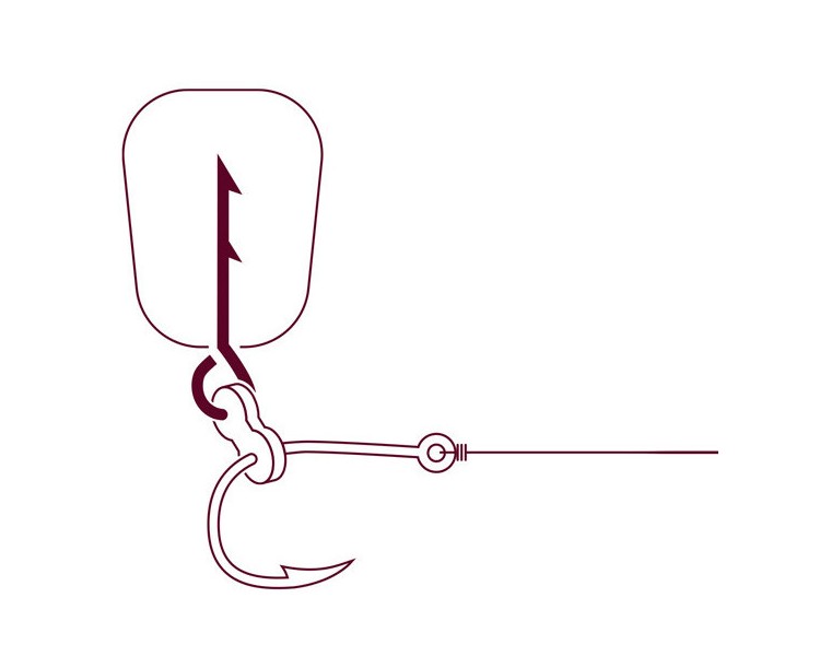 Nástrahový Osten Delphin Stinger se Silikonovým Kroužkem 10 mm 12 ks