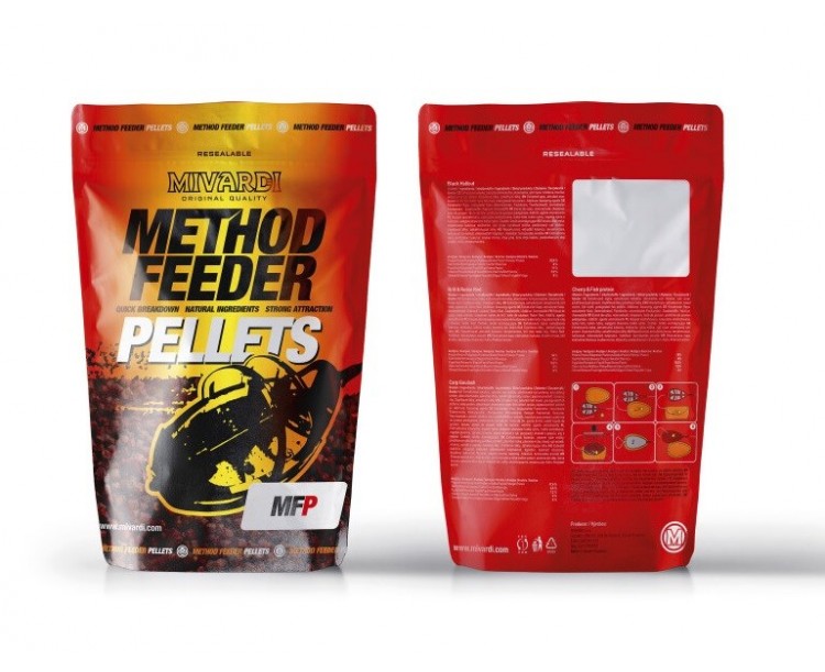 Mivardi Pelety Method Pellets Krill & Robin Red 750 g