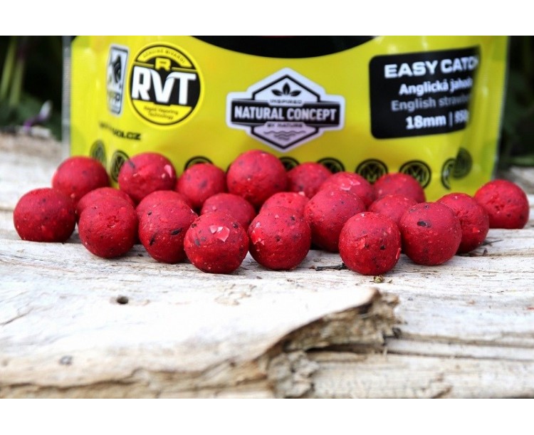 Mivardi Boilies Rapid Easy Catch Anglická Jahoda 950 g 24 mm
