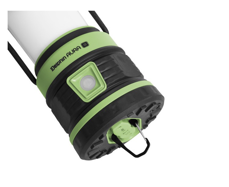 Delphin Kempingová lampa AURA