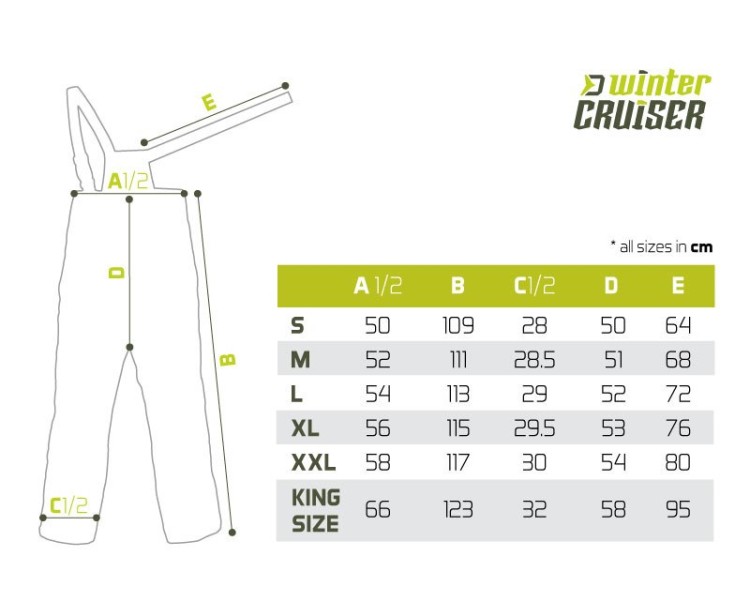 Delphin Kalhoty Winter Cruiser 5T Velikost L