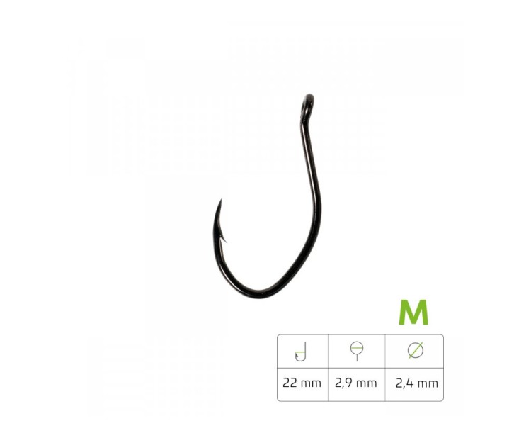 Zeck háčky Classic Cat 4 ks vel. M