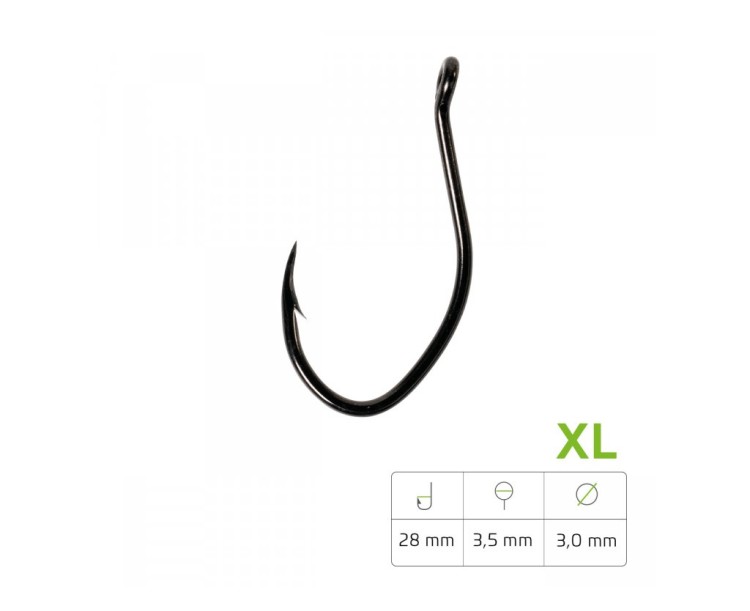 Zeck háčky Classic Cat 4 ks vel. M