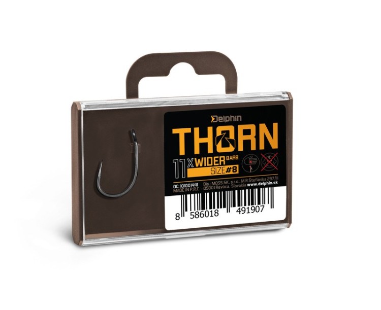 Delphin Háčky THORN Wider 11 ks vel. 4
