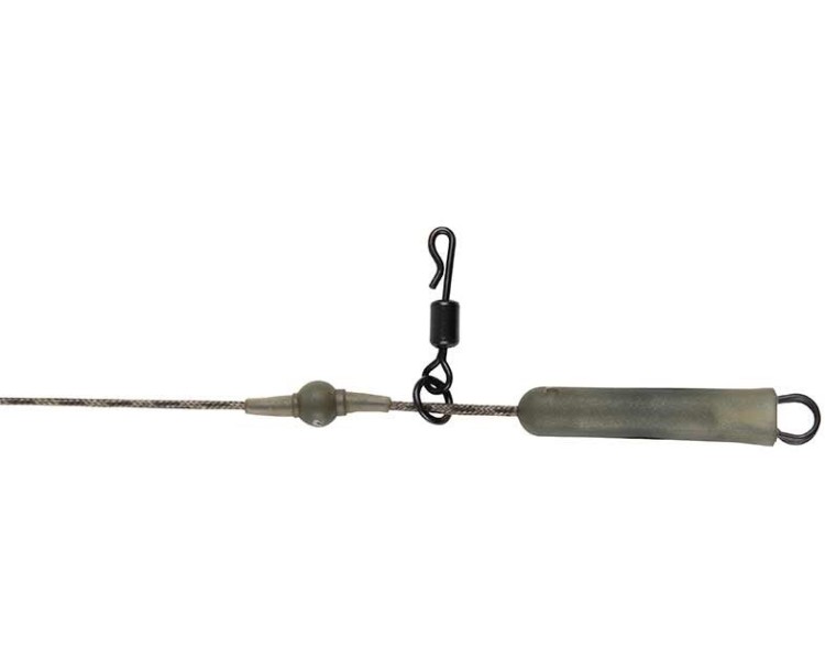 Fox Montáž Naturals Submerged Heli Rigs Leaders 75 cm 3 ks