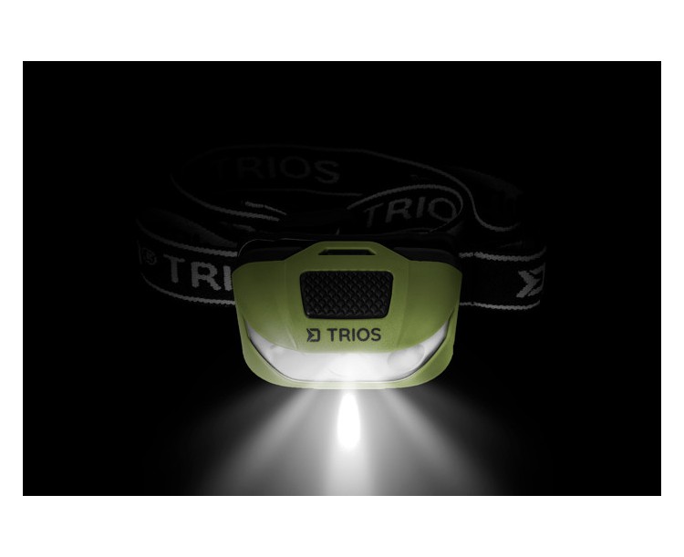 Čelová lampa Delphin TRIOS