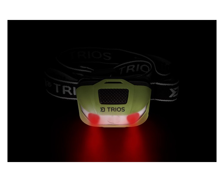 Čelová lampa Delphin TRIOS