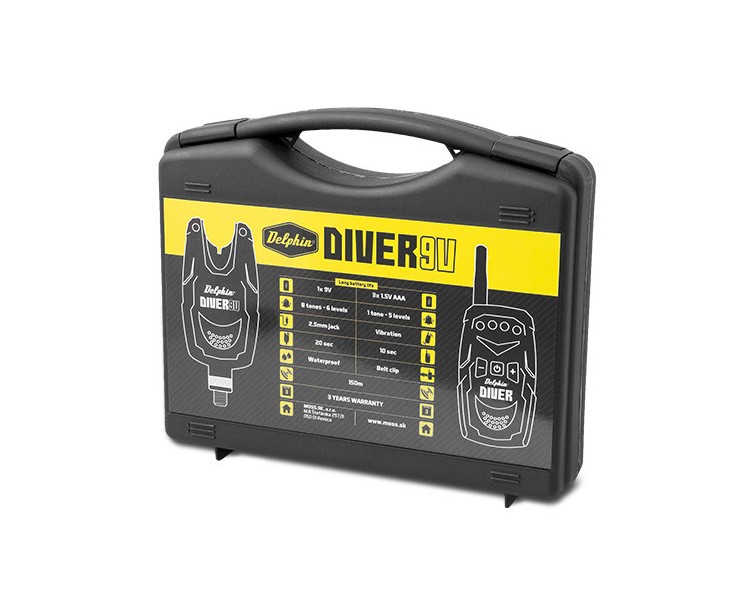 Sada signalizátorů Delphin Diver 9v 2+1