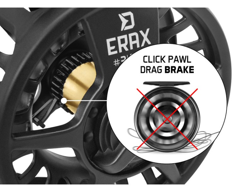 Muškařský naviják Delphin ERAX 3/4/5