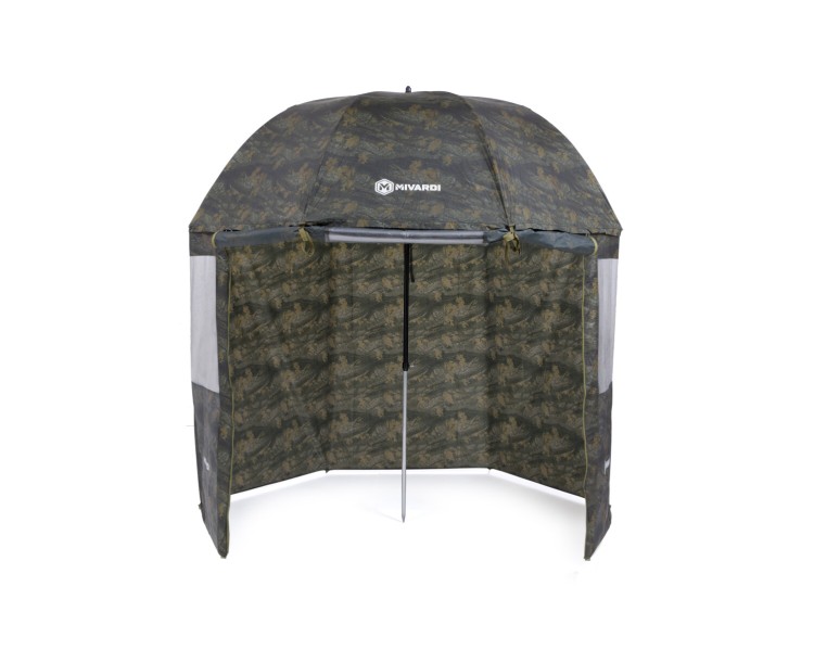 Kompletně zakrytý deštník PVC - Camou