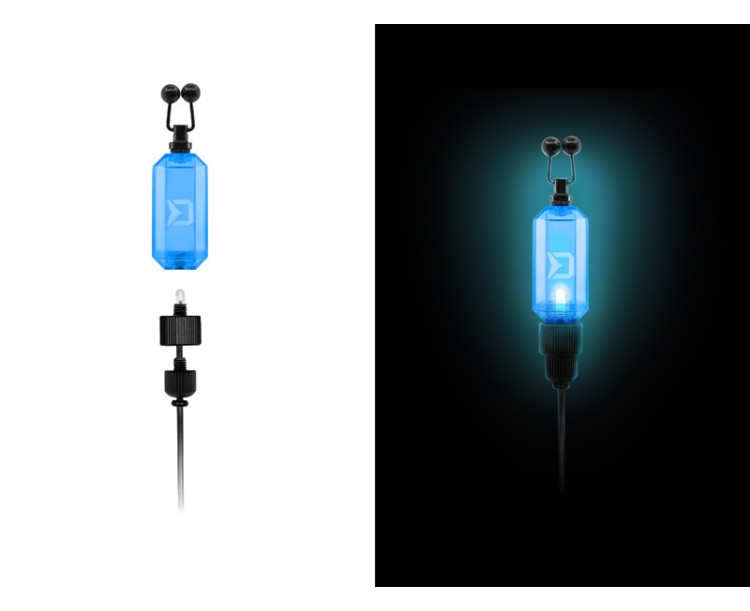 Delphin Řetízkový Indikátor CUBIX Light červený