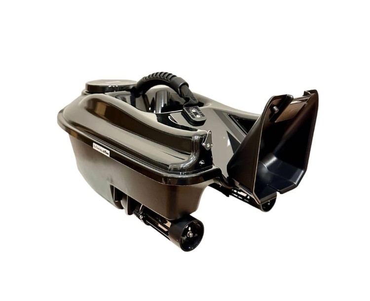 Zavážecí lodička ACTOR Basic s výklopníkem 10Ah baterie- Černá