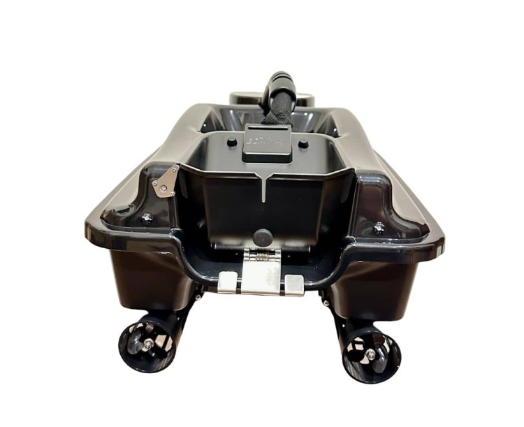 Zavážecí lodička ACTOR Basic s výklopníkem 10Ah baterie- Černá