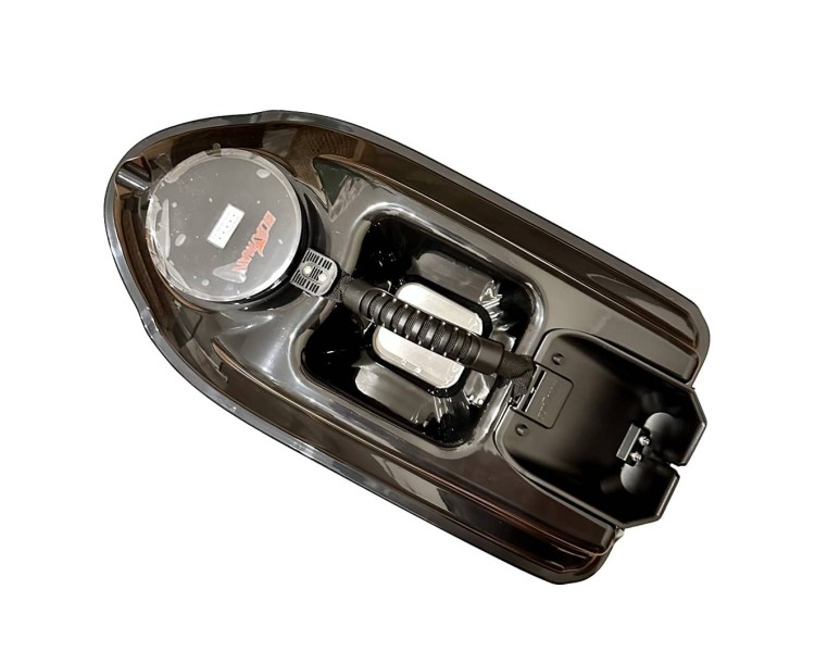 Zavážecí lodička ACTOR Basic s výklopníkem 10Ah baterie- Černá