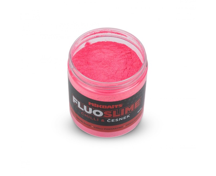 Mikbaits Obalovací Dip Fluo Slime 100 g- CHilli-Česnek