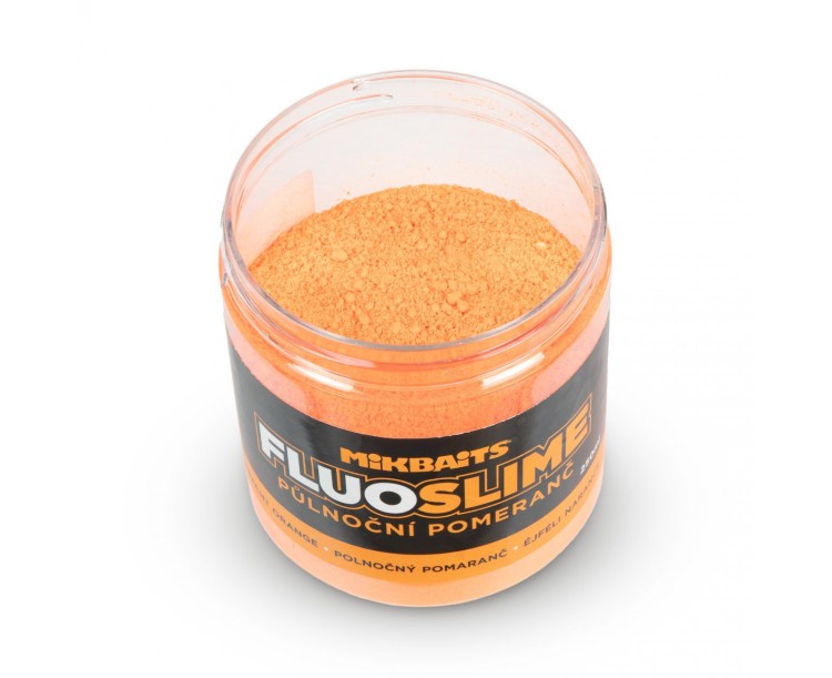 Mikbaits Obalovací Dip Fluo Slime 100 g- Půlnoční Pomeranč