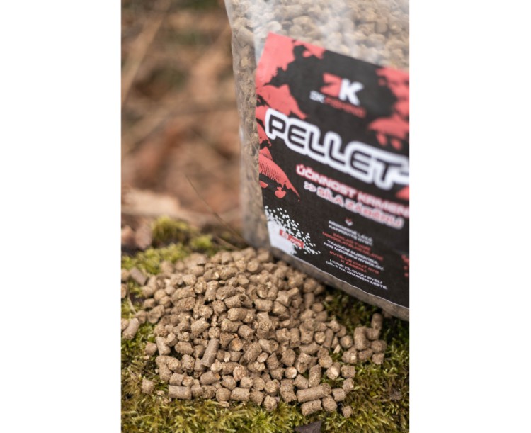 DK FISHING pelety z mláta PELLET-X 5kg 8mm