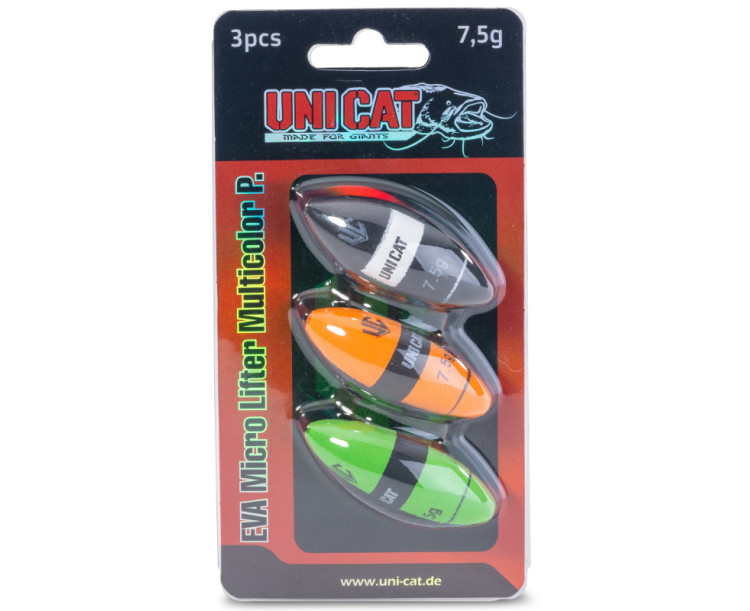 Uni Cat podvodní splávek EVA Micro Lifter Multicolor 1,5g 3ks