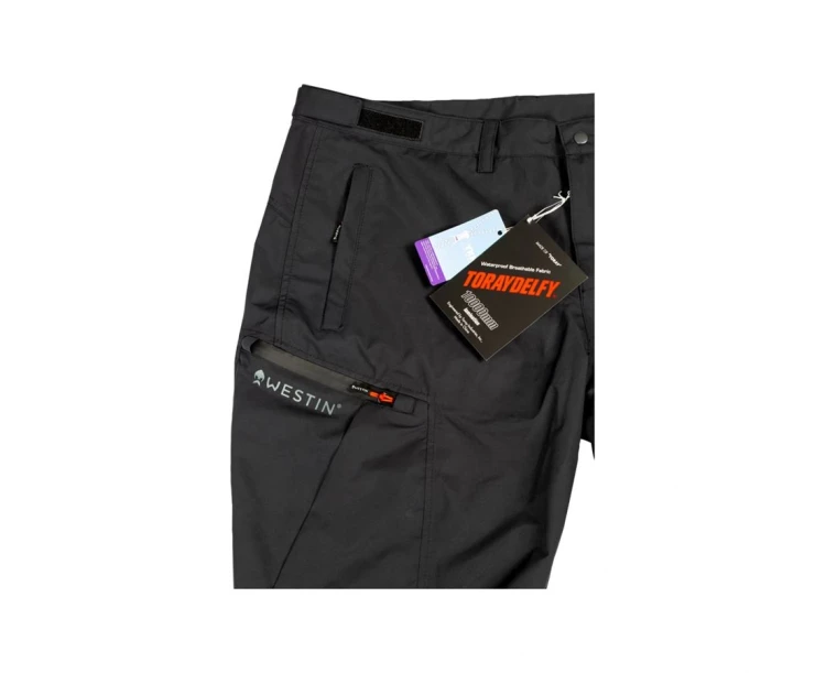Kalhoty Westin W6 Rain Pants Steel Black - XL