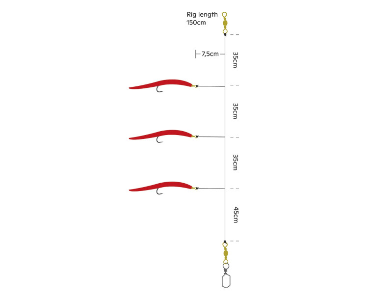 KINETIC NÁVAZEC SABIKI MAKK RED 6/0