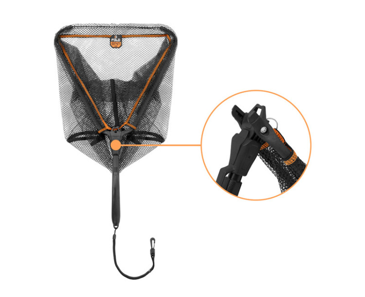 Přívlačový podběrák Delphin FoldSPIN