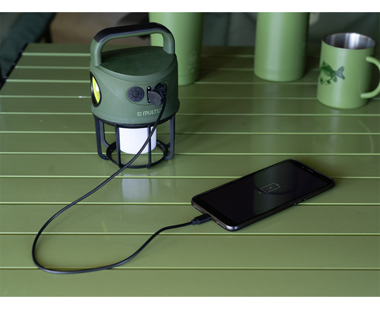 Kempingová lampa Delphin Multix