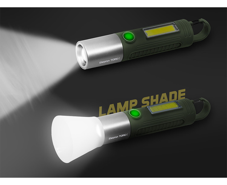 Kempingové svítidlo Delphin Torix