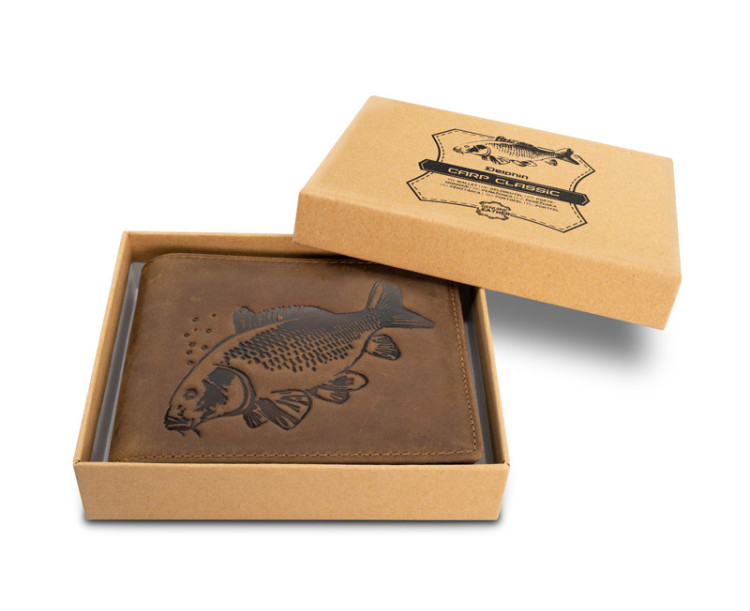Kožená peněženka Delphin CARP Classic