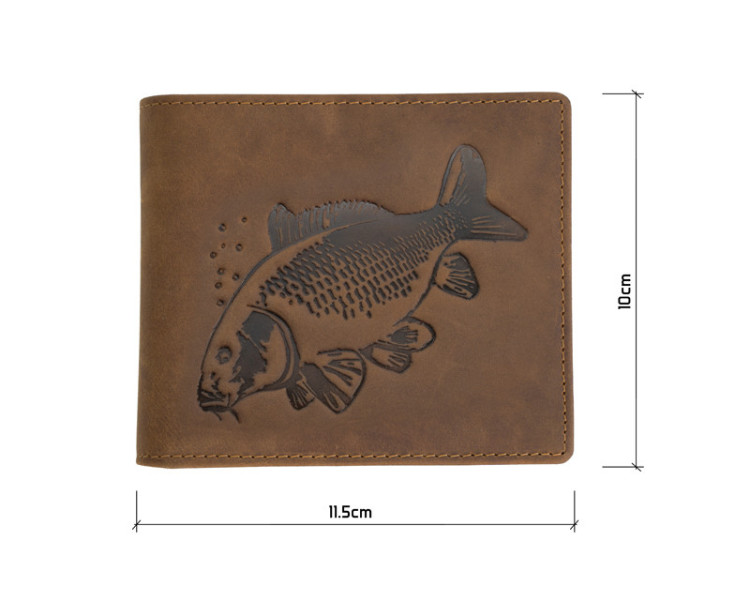 Kožená peněženka Delphin CARP Classic