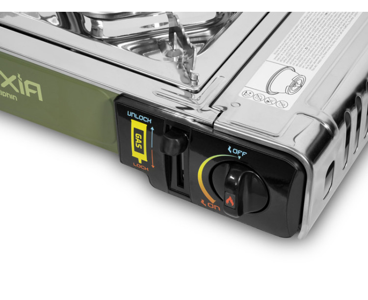 Plynový vařič Delphin INOXIA