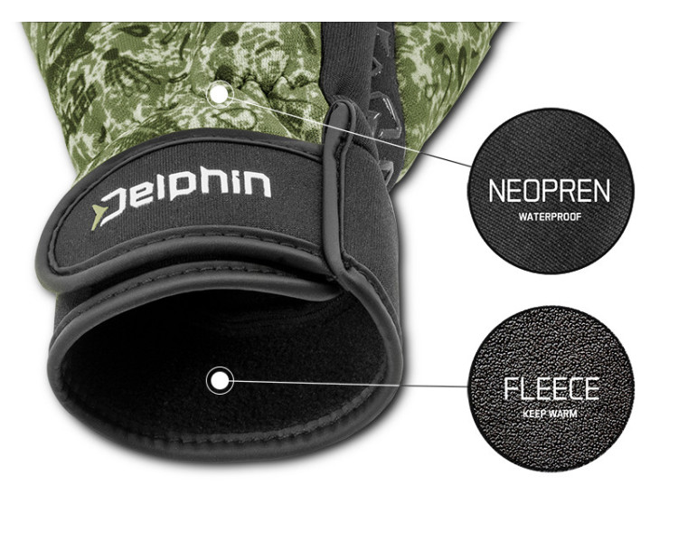 Neoprenové rukavice s výstelkou Delphin NeoFLIX VL