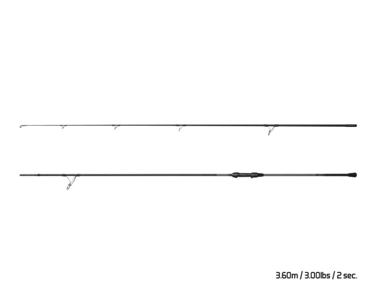 Delphin CorsaBLACK NERO 360cm/3lbs/2 díly
