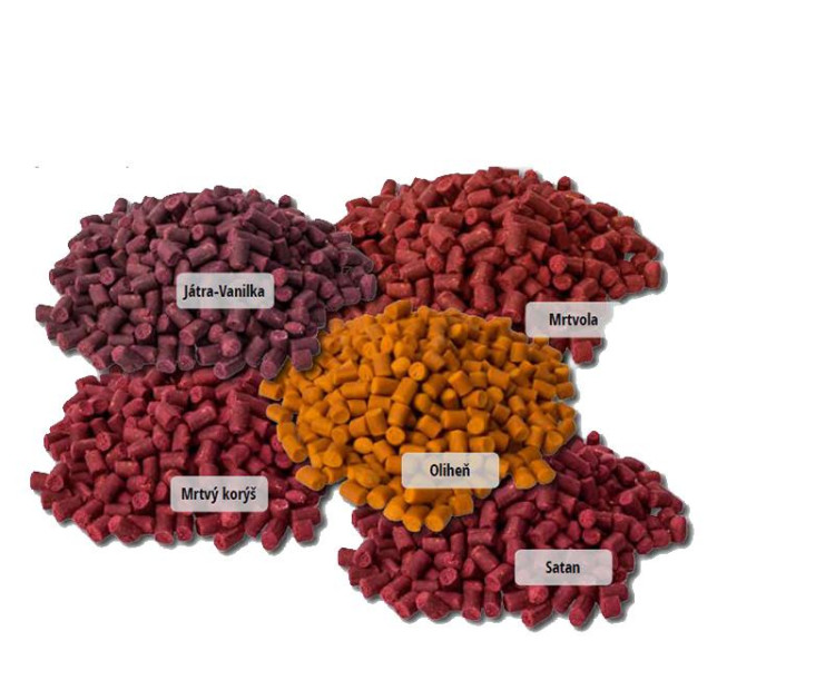 Carp Servis Václavík Pelety RSX - 800 g/Satan/vínová