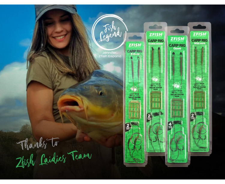 ZFISH Návazec Z-Claw Carp Rig Velikost 4