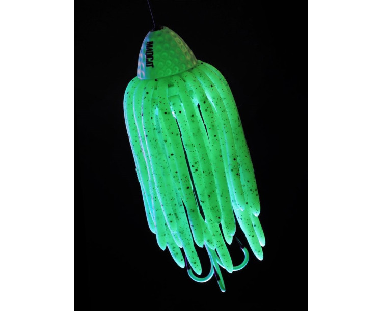 Madcat Chobotnička Worm Teaser Sinking 1,0 mm 220 lb 35 cm Glow In The Dark 200 g