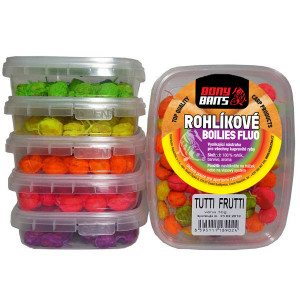 Bony Baits Rohlíkové Boilies FLUO - monster crab 30g