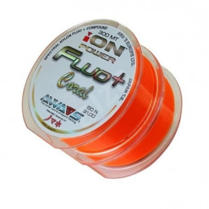 Vlasec AWA-S Ion Power Fluo+ Coral 2x300m 0,261mm/8,95kg