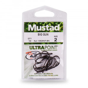 Mustad háček Big Gun vel. 2 / 10 ks