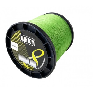 Harton pletená šňůra 8-Braid Fluo Green - 0,10mm / 10kg
