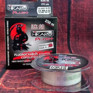 Hikaru vlasec Plus Fluorocarbon 0,18 mm 250 m 4,4 kg