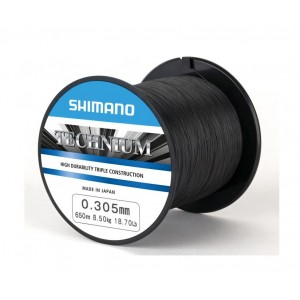 Shimano Vlasec Technium PB Černá 0,285 mm / 7,50 kg / 650 m
